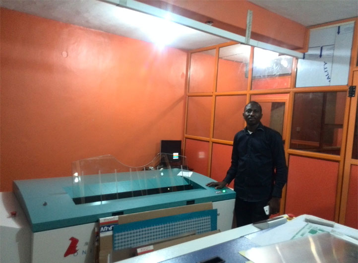 Glow Colours in Nigeria installed Ecosetter and Ecoo Plates
