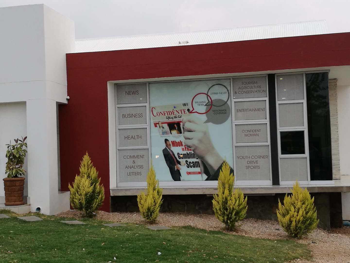 Confidentee newspaper in Namibia installed EcooSetter T800