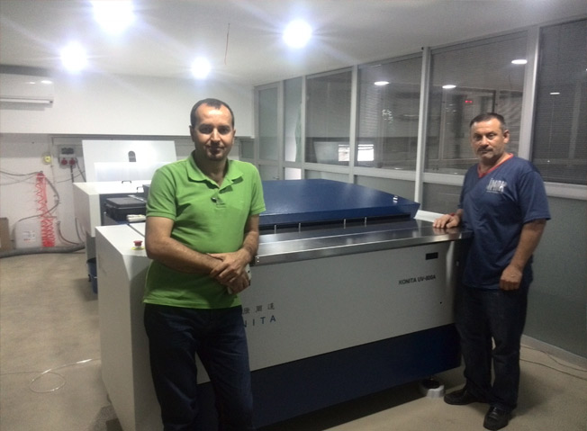 IMAK in Turkey installed EcooSetter UV800XA CTP 